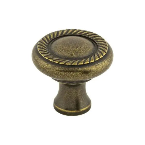 Swirl Cut Knob 1-1/4 INCH - Somerset Collection