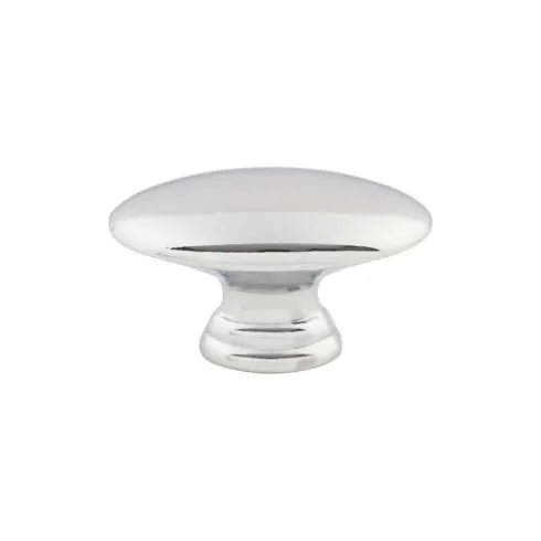 Flat Oval Knob 1-1/2 INCH - Nouveau Collection