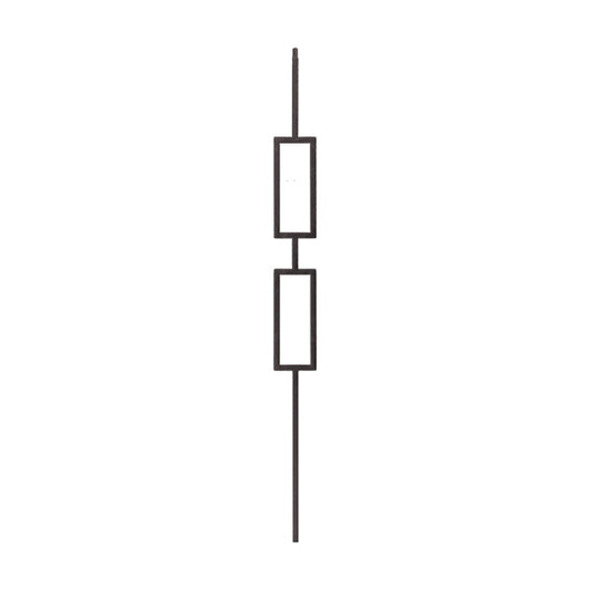 M438 2671 Liberty Series Dbl Square Baluster Panel 1/2" Bal Sqr