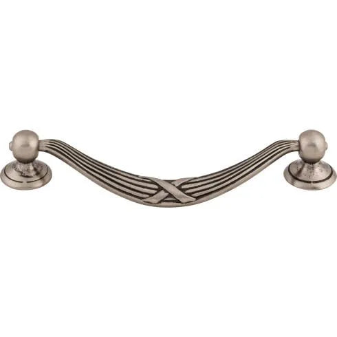 Ribbon & Reed Drop Pull 5-1/16 INCH - Edwardian Collection