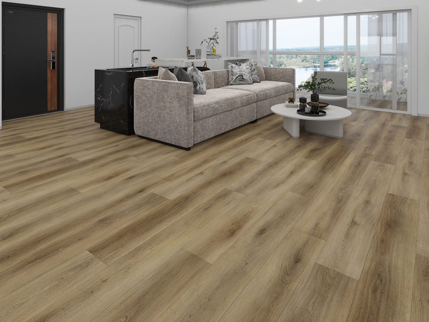 Flooring: OLYMPIC Luxury Vinyl Plank(LVP) Park Collection by Naturally Aged Flooring *add 1 handling fee to order