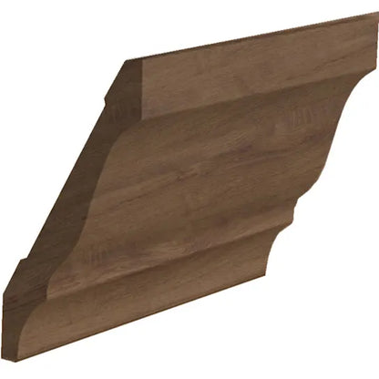 Royal: Grove PVC Moulding- Royal 2435- 4" Crown- 9/16"X3-5/8" - 16'