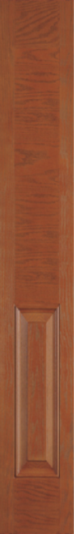SLAB: Fiberglass Oak WG Texture Flush over 1-Panel SLG60 (unfinished)