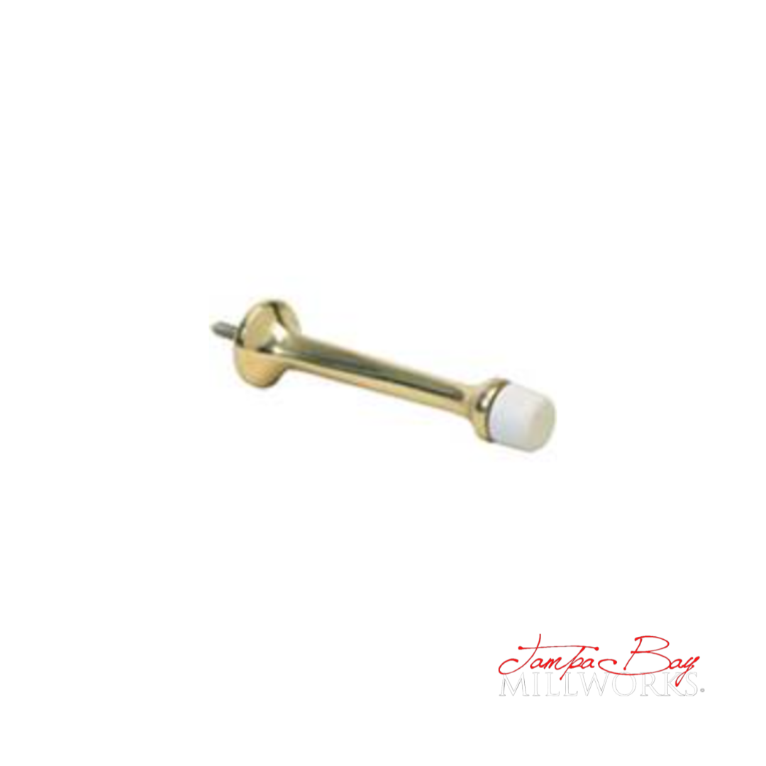 DOOR HARDWARE:DOOR STOP CAST Brushed Chrome