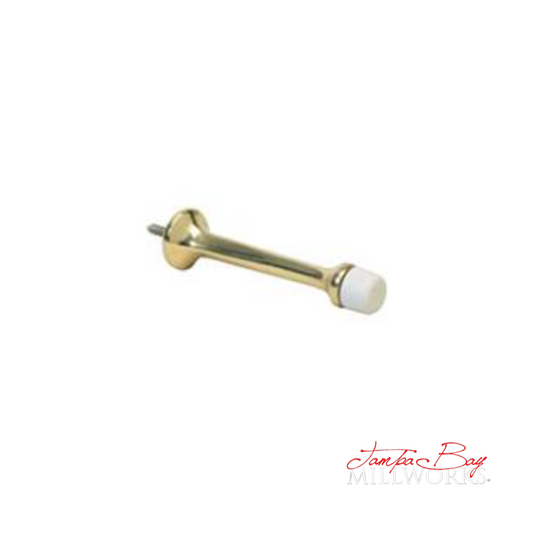 DOOR HARDWARE:DOOR STOP CAST Brushed Chrome