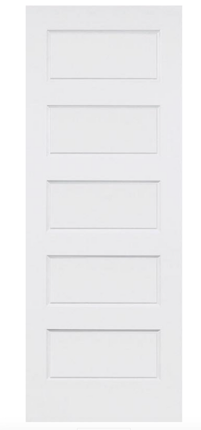 Slab:Conmore 5-Panel Step Sticking Smooth Solid Core Slab 1 3/4" 20min Fire Rated