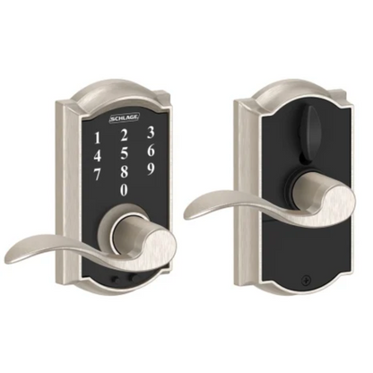 Schlage Touch Keyless Touchscreen Lever - Camelot x Accent
