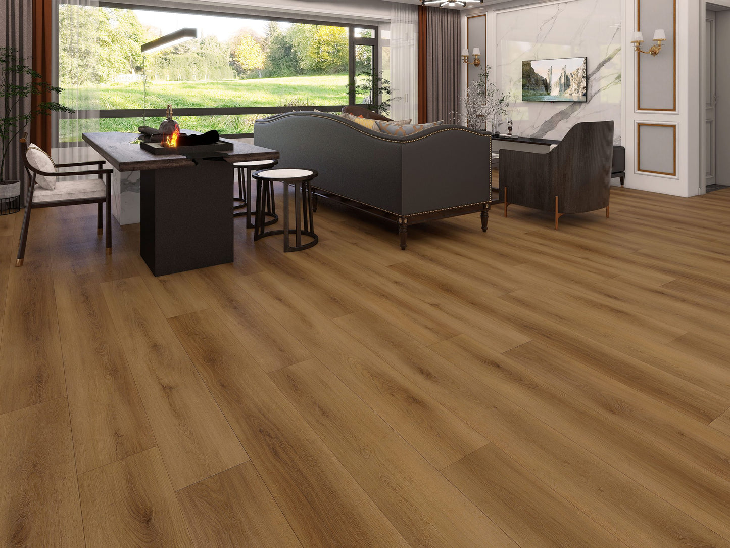 Flooring: SEQUOIA Luxury Vinyl Plank(LVP) Park Collection by Naturally Aged Flooring *add 1 handling fee to order