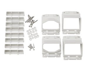 Color Guard:W-ESRBK H Bracket Stair WHT