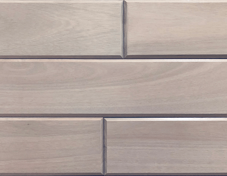 Synergy: Red Grandis FAS-SB 1'x6" T&G V-Joint (Minimum order of 32 linear feet a 4 pack of 8') Enter Linear Feet in Quantity.