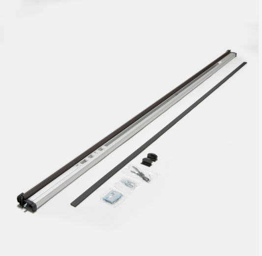 DOOR HARDWARE:T-AST WHT ALUM 8/0 LH-INSWING