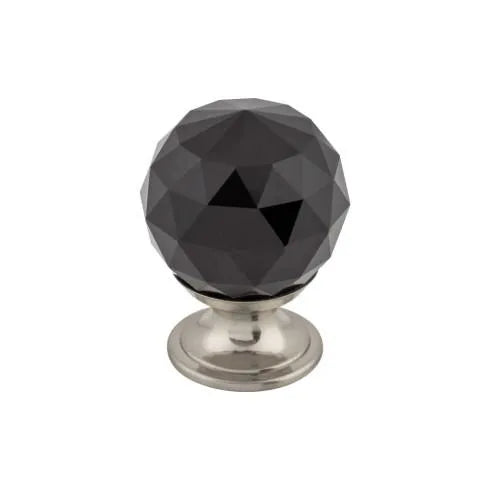 Black Crystal Knob - Additions Collection