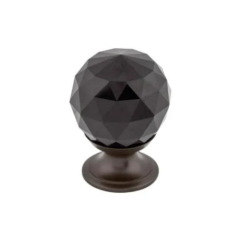 Black Crystal Knob - Additions Collection