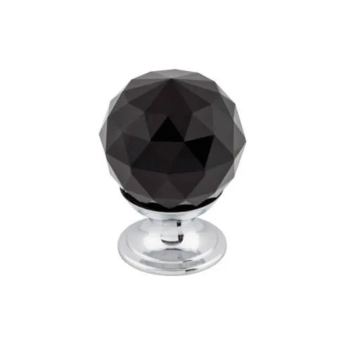 Black Crystal Knob - Additions Collection
