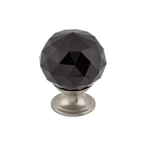 Black Crystal Knob - Additions Collection