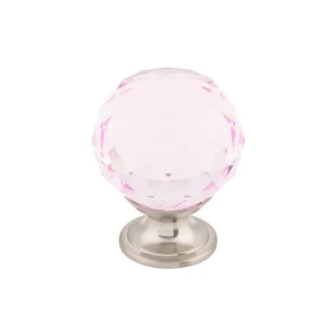 Pink Crystal Knob - Additions Collection