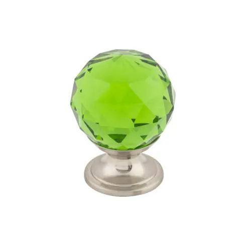 Green Crystal Knob - Additions Collection