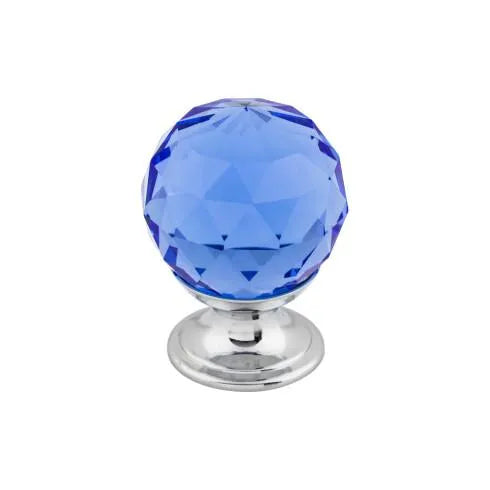 Blue Crystal Knob - Additions Collection