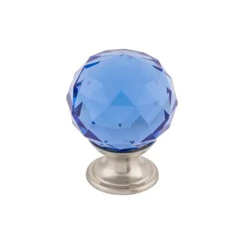 Blue Crystal Knob - Additions Collection