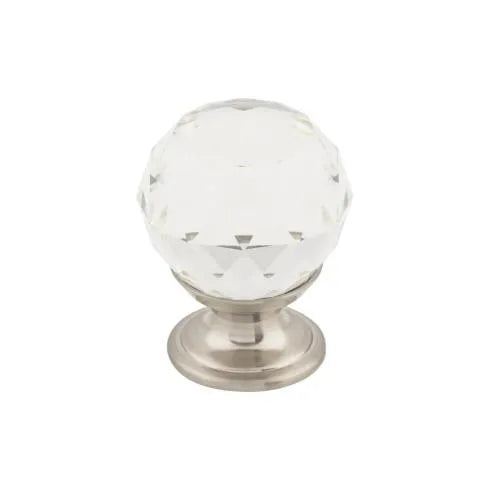 Clear Crystal Knob - Additions Collection