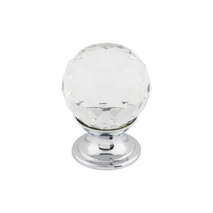 Clear Crystal Knob - Additions Collection