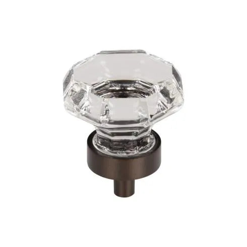 Clear Octagon Crystal Knob - Additions Collection