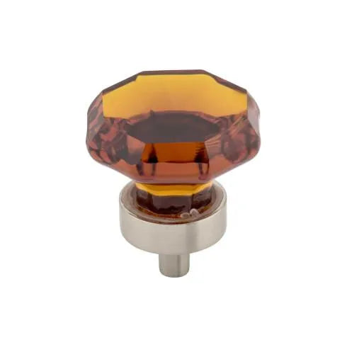 Wine Octagon Crystal Knob - Additions Collection