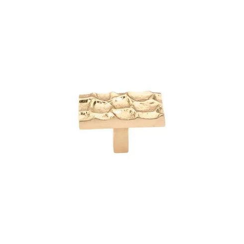 Cobblestone Rectangle Knob 1-7/8 INCH - Cobblestone Collection