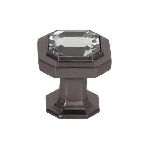 Crystal Emerald Knob 1-1/8 INCH- Chareau® Collection