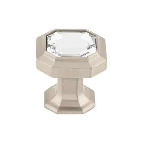 Crystal Emerald Knob 1-1/8 INCH- Chareau® Collection