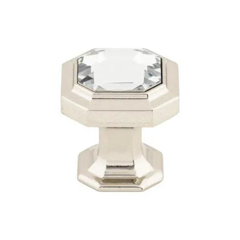 Crystal Emerald Knob 1-1/8 INCH- Chareau® Collection