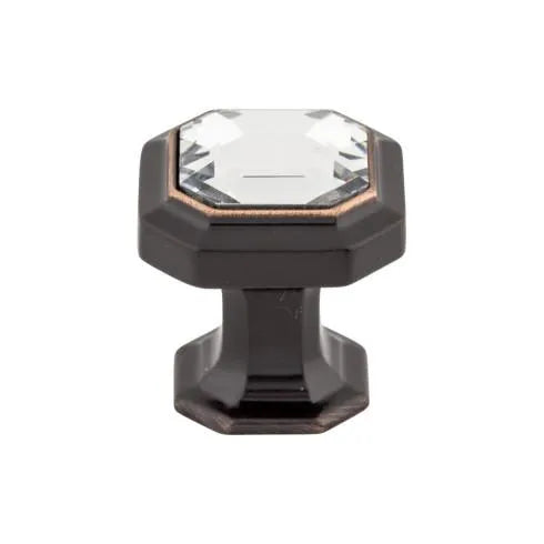 Crystal Emerald Knob 1-1/8 INCH- Chareau® Collection