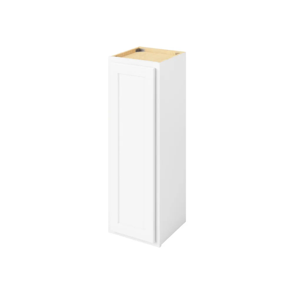 Hardware Resources: 12" x 36" Wall Cabinet, 1 Door, 2 Shelves - Polar White