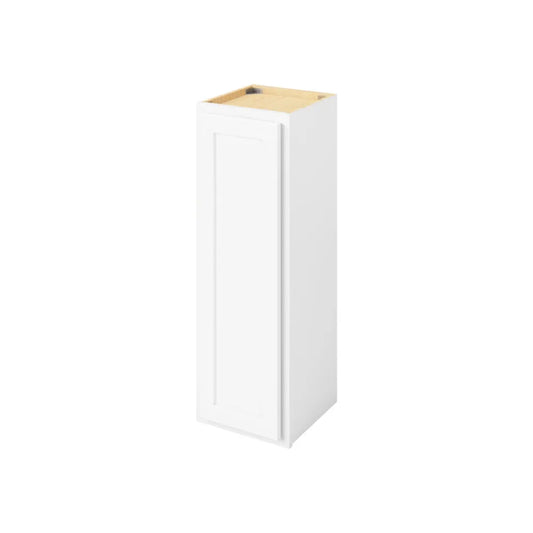 Hardware Resources: 12" x 36" Wall Cabinet, 1 Door, 2 Shelves - Polar White