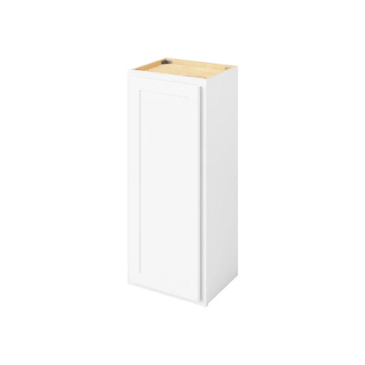 Hardware Resources: 15" x 36" Wall Cabinet, 1 Door, 2 Shelves - Polar White