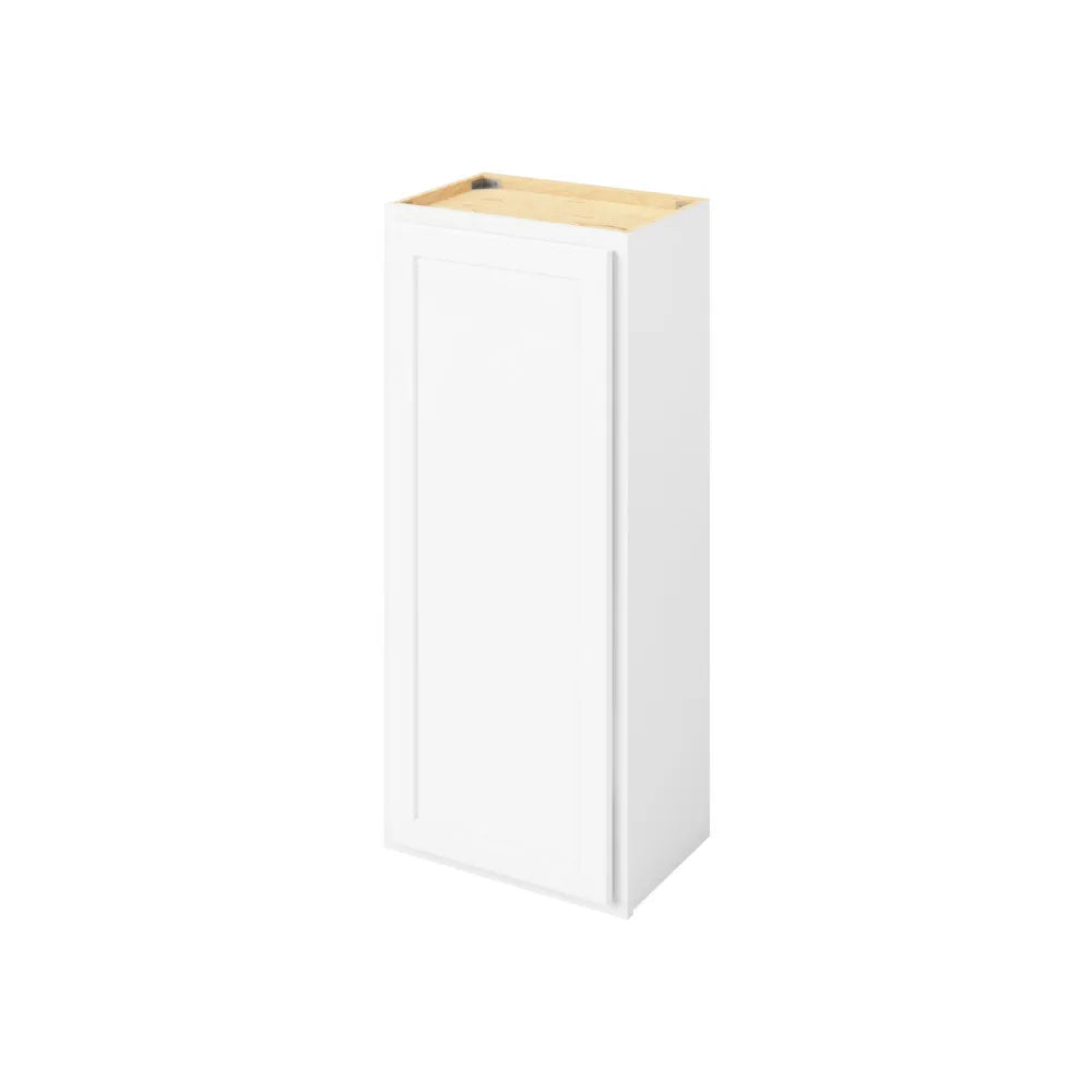 Hardware Resources: 18" x 42" Wall Cabinet, 1 Door, 3 Shelves - Polar White
