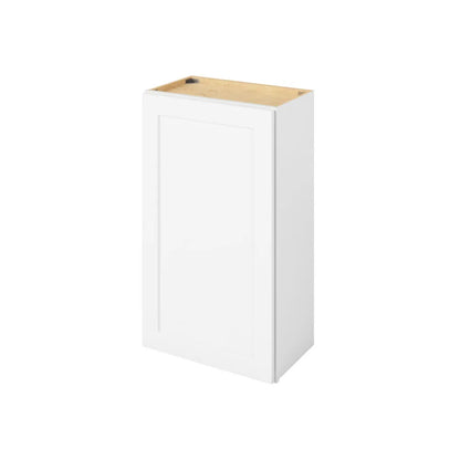 Hardware Resources: 21" x 36" Wall Cabinet, 1 Door, 2 Shelves - Polar White