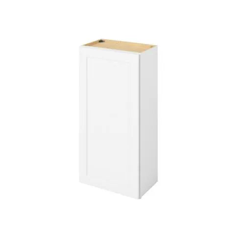 Hardware Resources: 21" x 42" Wall Cabinet, 1 Door, 3 Shelves - Polar White
