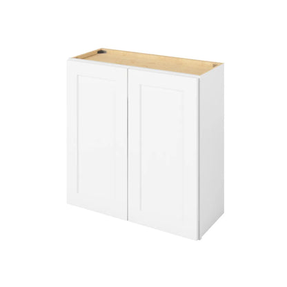 Hardware Resources: 30" x 30" Wall Cabinet, 2 Doors, 2 Shelves - Polar White