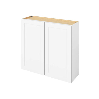 Hardware Resources: 39" x 36" Wall Cabinet, 2 Doors, 2 Shelves - Polar White
