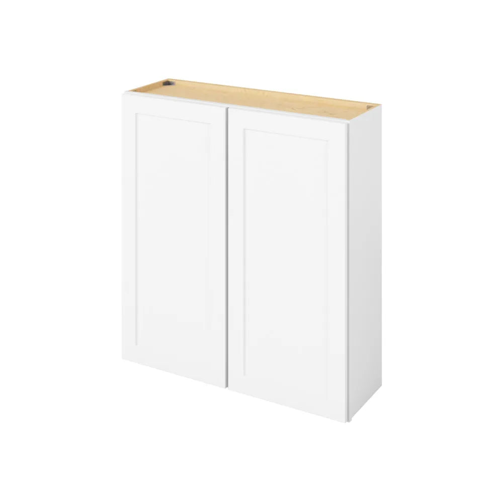 Hardware Resources: 39" x 42" Wall Cabinet, 2 Doors, 3 Shelves - Polar White