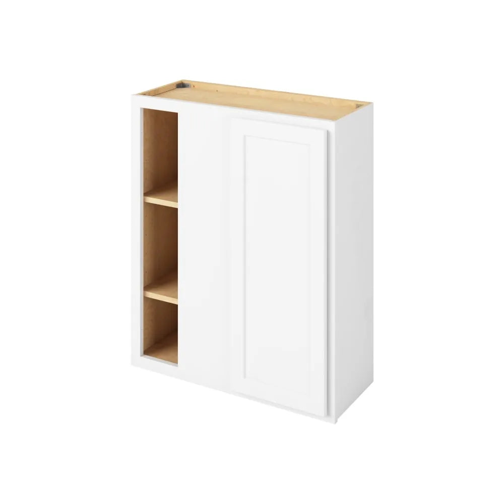 Hardware Resources: 30" x 42" Universal Blind Wall Cabinet, 1 Door, 3 Shelves - Polar White
