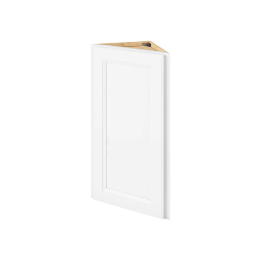 Hardware Resources: 12" x 30" Wall End Cabinet, 1 Door, 2 Shelves - Polar White