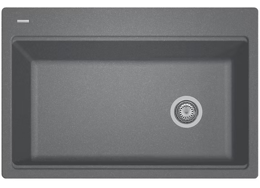 PROHS - Kitchen Sinks - Q Lucca Granite Composite Workstation Kitchen Sink