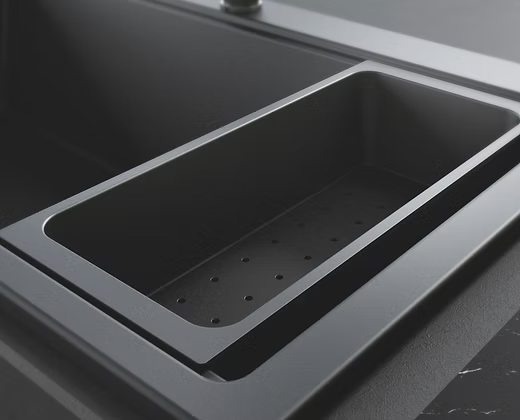 PROHS - Kitchen Sinks - Q Lucca Granite Composite Workstation Kitchen Sink