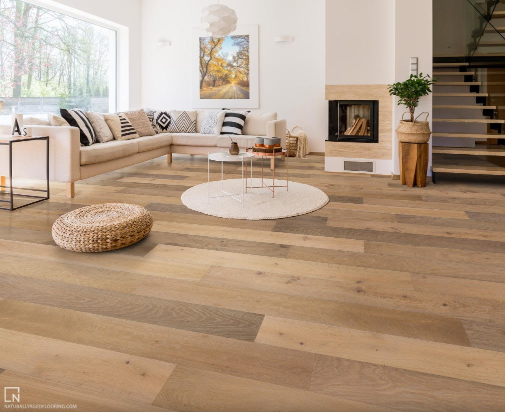 Flooring: ARROYO Engineered Hardwood Medallion Collection by Naturally Aged Flooring *add 1 handling fee to order