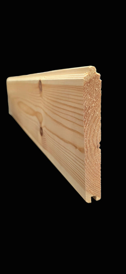 DIXIE:  Baltic Birch 1" x 6" x 16' (11/16"x5" face bndle of 6) Tongue and Groove Smooth/Beaded