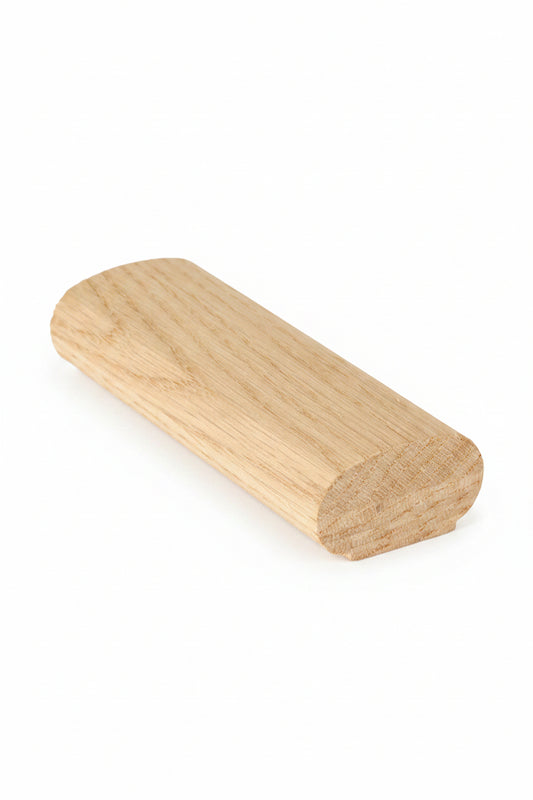 C-6042 Wall Rail Oval FINGER JOINT 18' Length