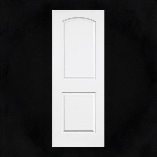 SLab:Caiman 2-Panel Roundtop Raised Smooth Solid Core Slab 1 3/4" 20-Min Fire Rated