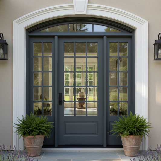 clear glass 15 light grids sidelights that are 5 lite clear class